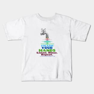 Logo #WashYourHands Kids T-Shirt